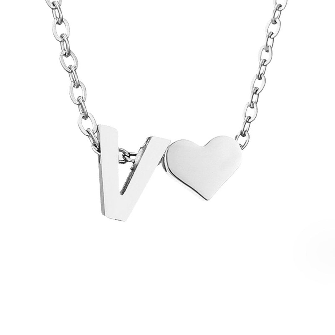 Collana Iniziale Intemporel con Ciondolo in Cuore