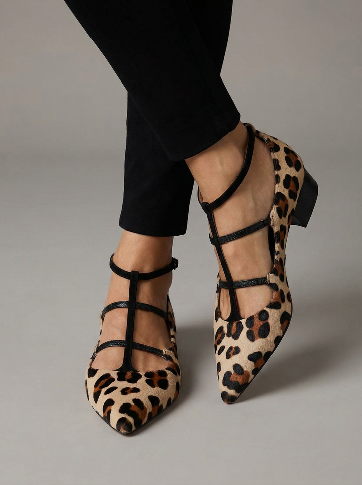 Enid | Easy Animal Stampa Ballet Ballerine