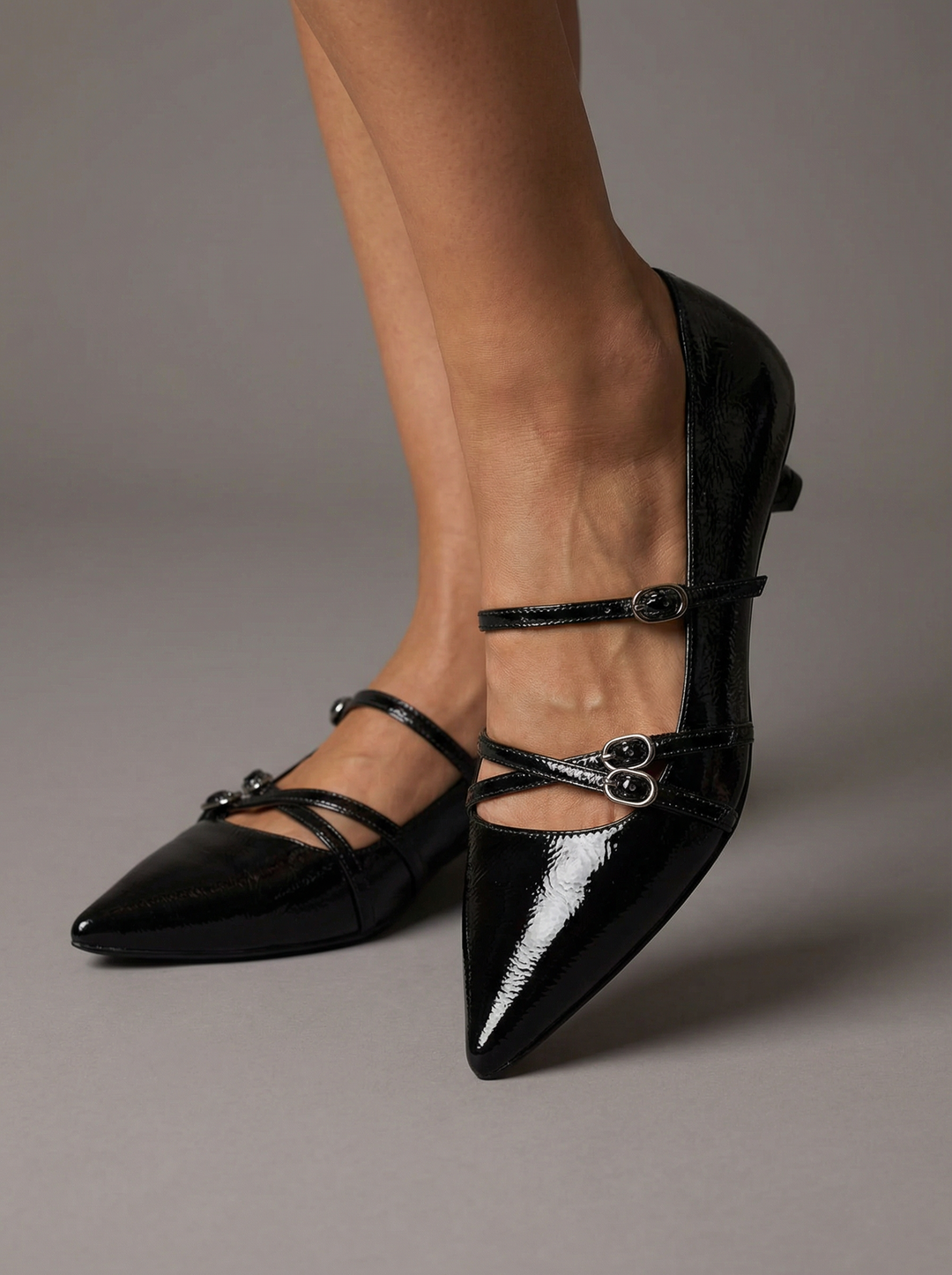 Joyce | Elegante Ankle Strap Heeled Sandali