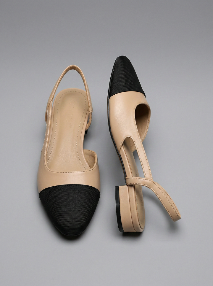 Dimity | Refined Block Tacco Slingback Tacchi