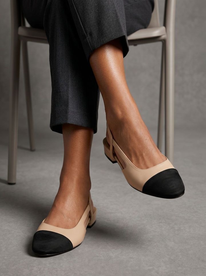 Dimity | Refined Block Tacco Slingback Tacchi