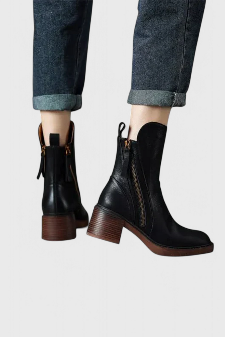 Irina | Sleek Ankle Stivali for Semplice Style