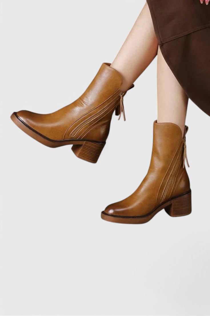 Irina | Sleek Ankle Stivali for Semplice Style