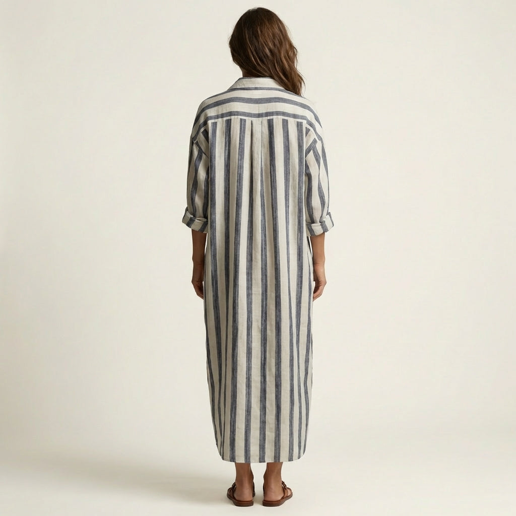 Carra | a Righe Maxi Abito
