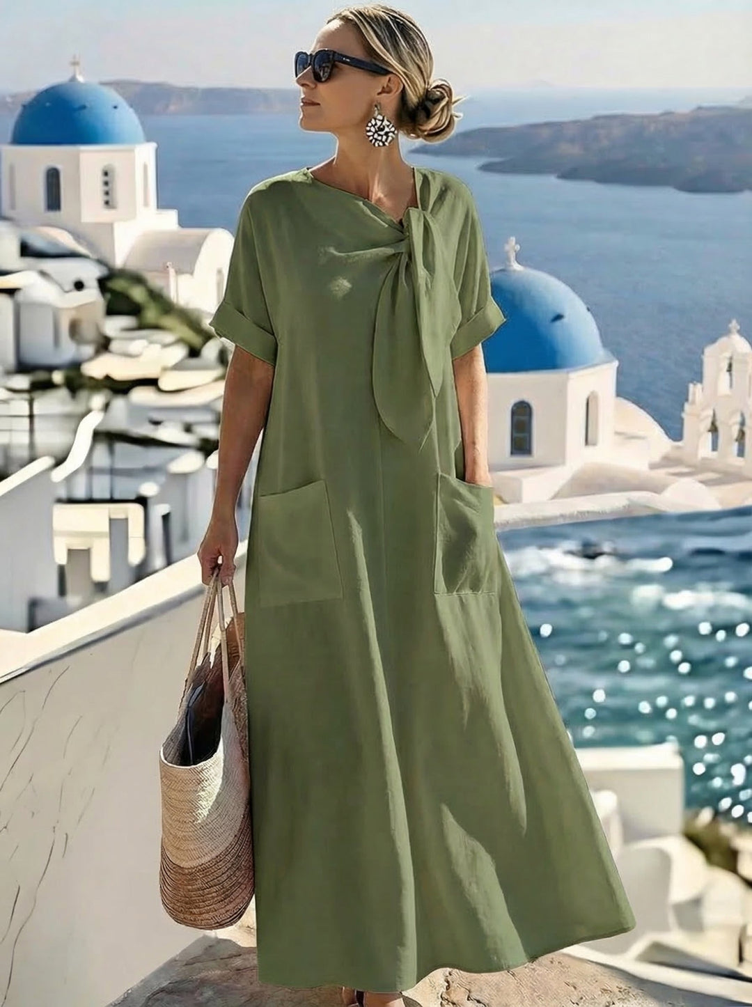 Fleur | Abito Elegante con Tasche