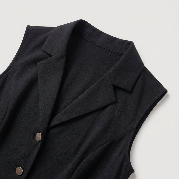 Nora | Elegante Scollo a V Tunic Midi Abito