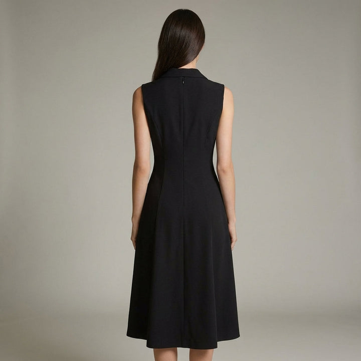 Nora | Elegante Scollo a V Tunic Midi Abito