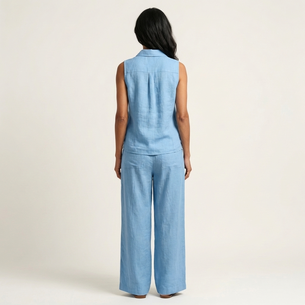 Twiila | Wrap-Top & Gamba Larga Completo