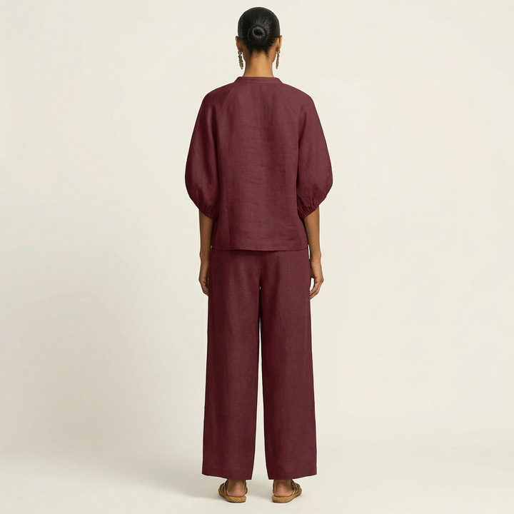 Marlowe | Zipper-Front Manica a Palloncino Completo