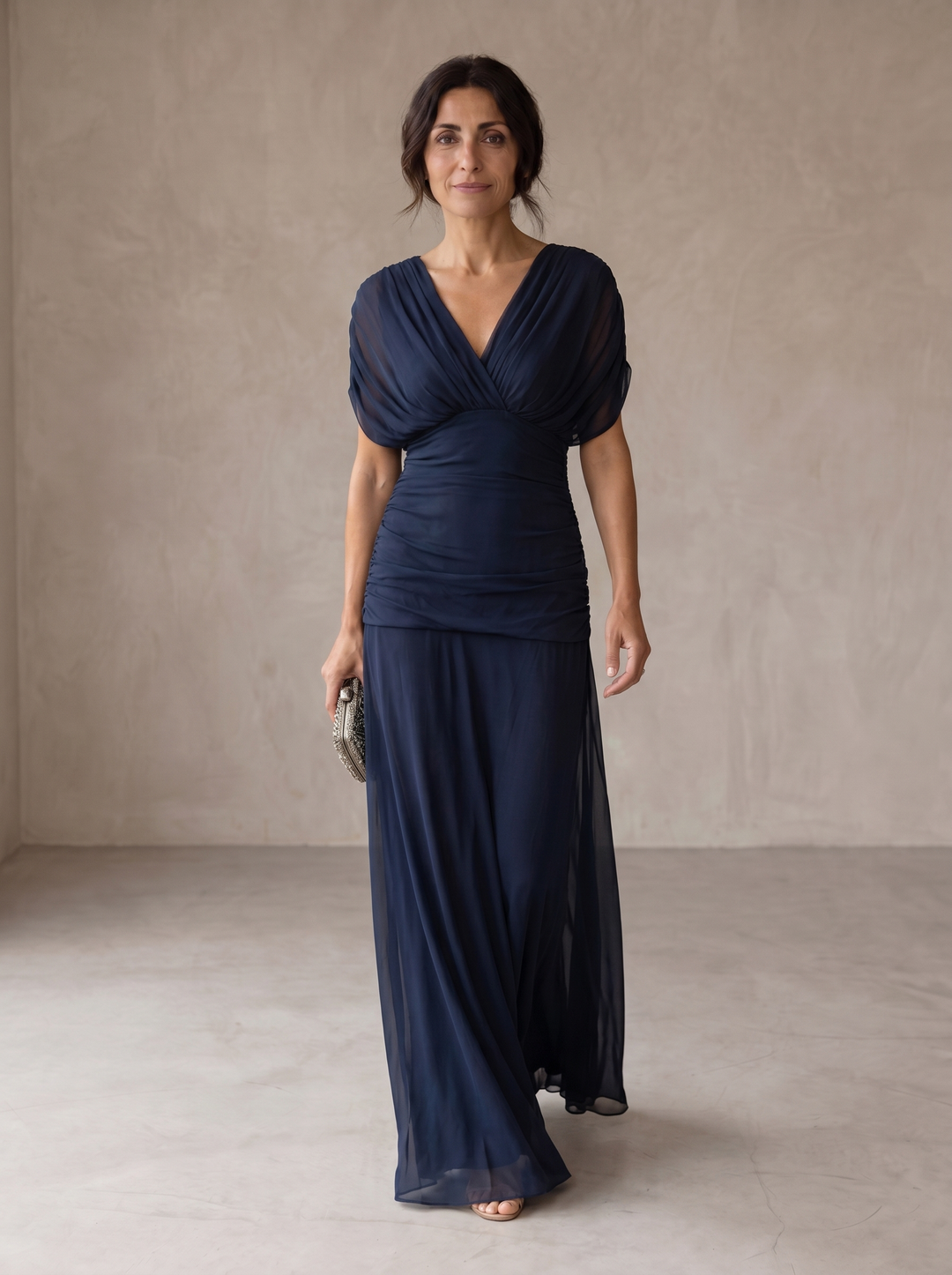 Indie | Elegante Blu Abito