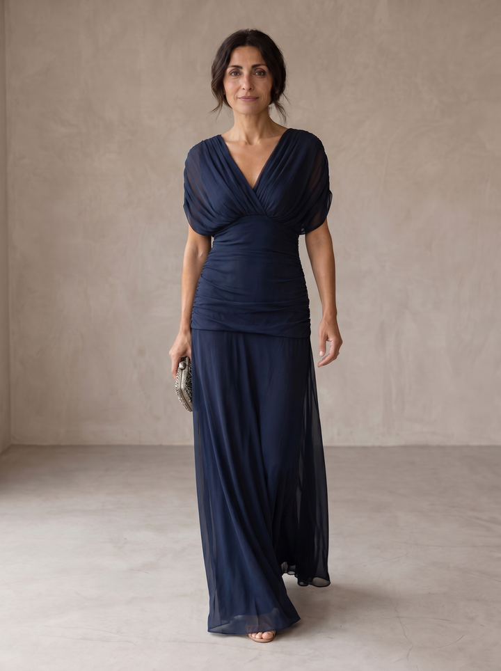 Indie | Elegante Blu Abito