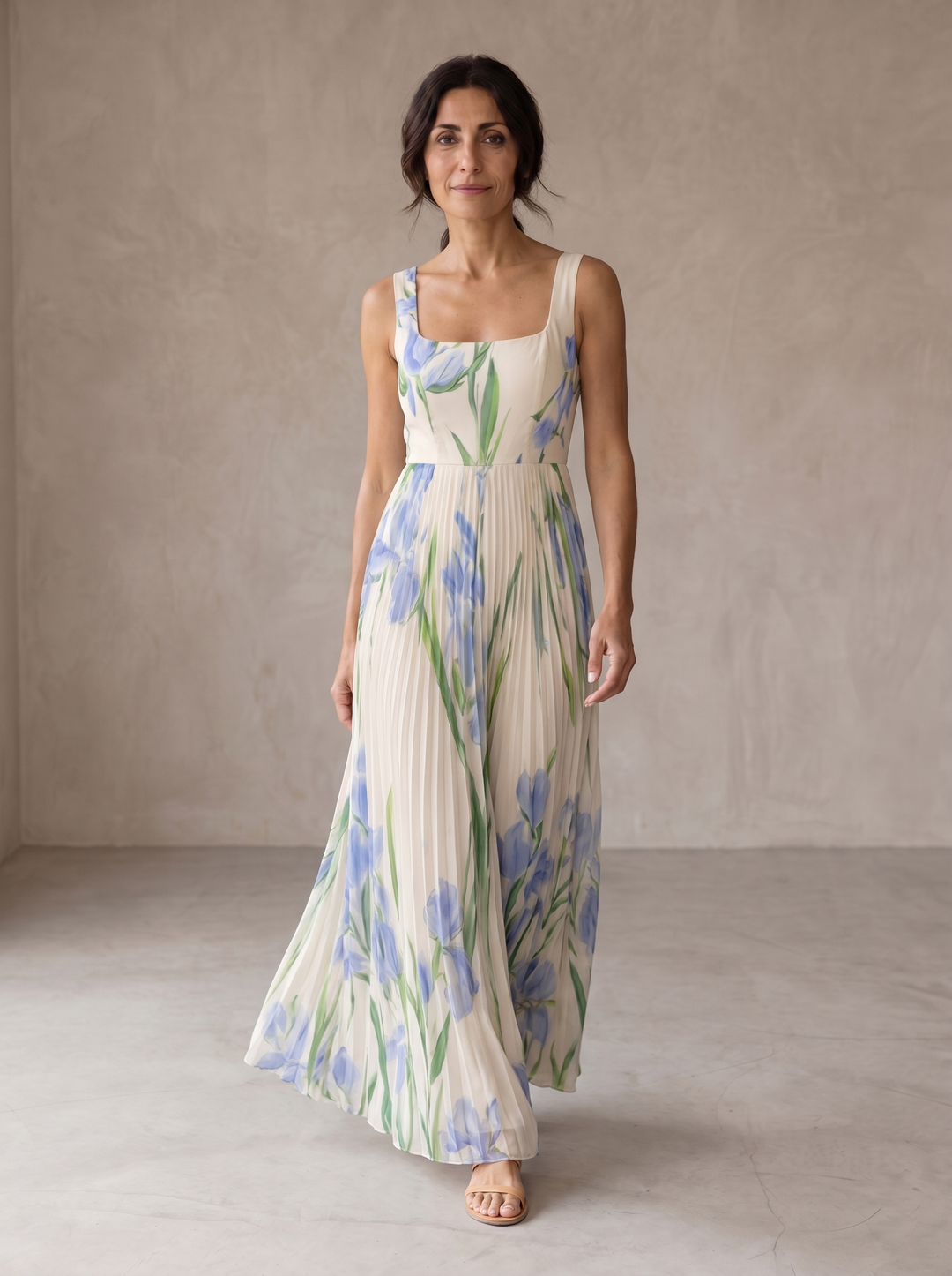 Willow | Maxi Abito Floreale a Linea A