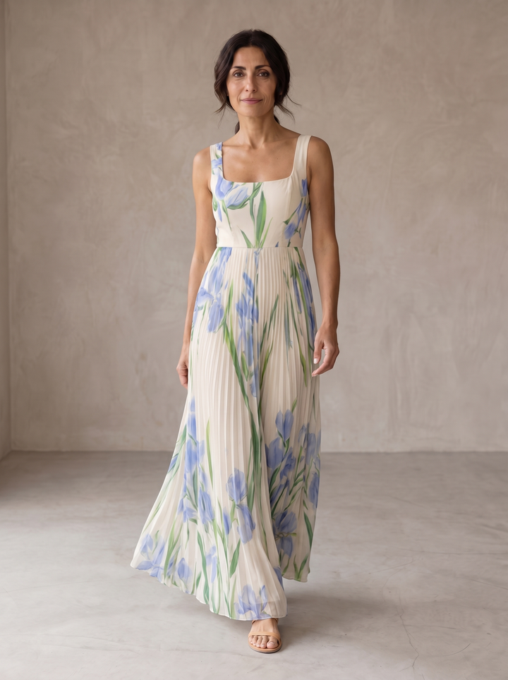 Willow | Maxi Abito Floreale a Linea A