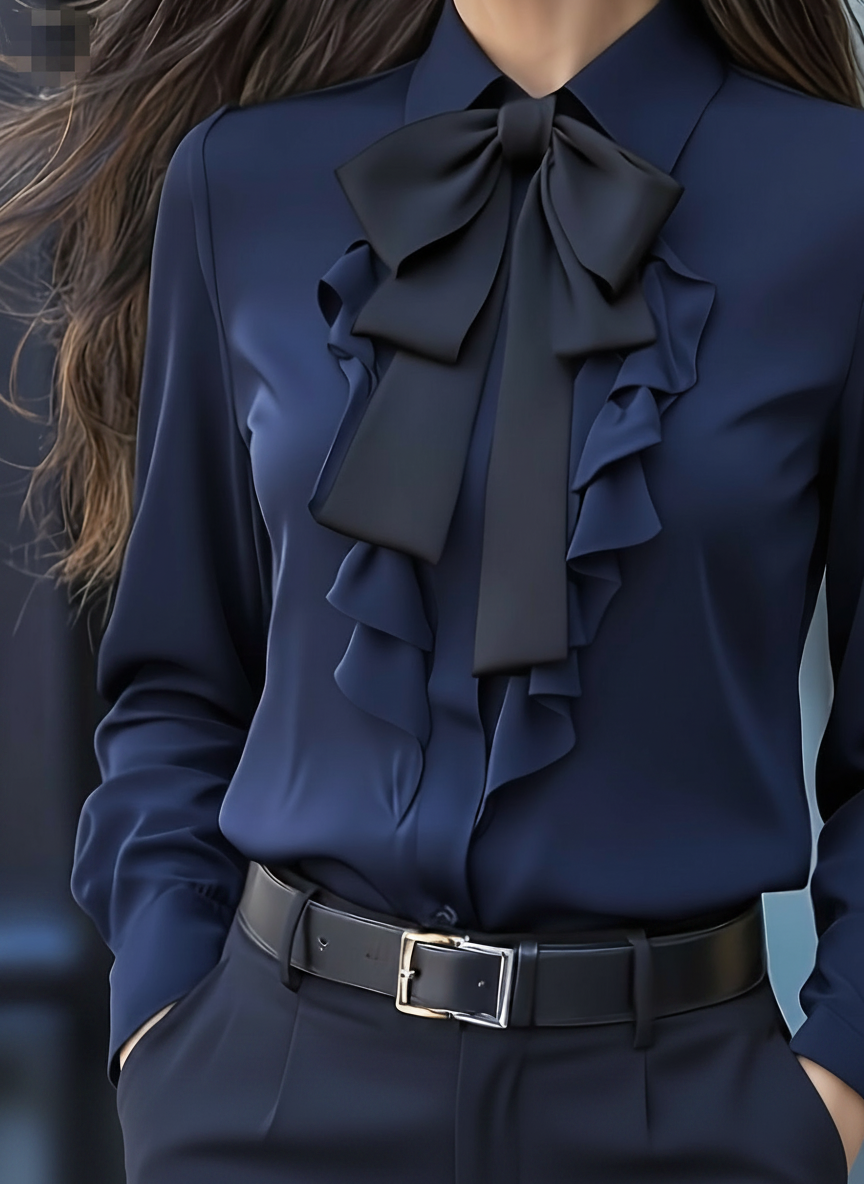 Alba | Bow-Detail Camicetta