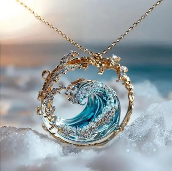 Collana con ciondolo “Promesse di l’Océan”