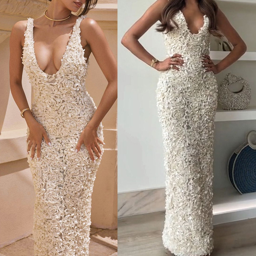 Vivienne | Pizzo Sheath Ceremony Midi Abito
