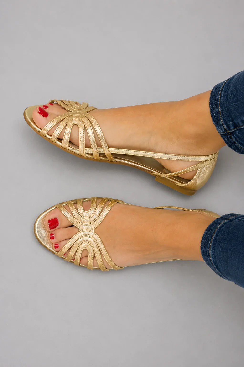 Raelene | Semplice Oro Estate Sandali