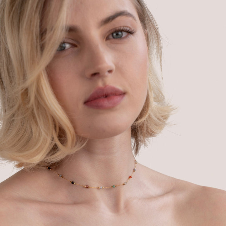 Collana Minimaliste con Pierre