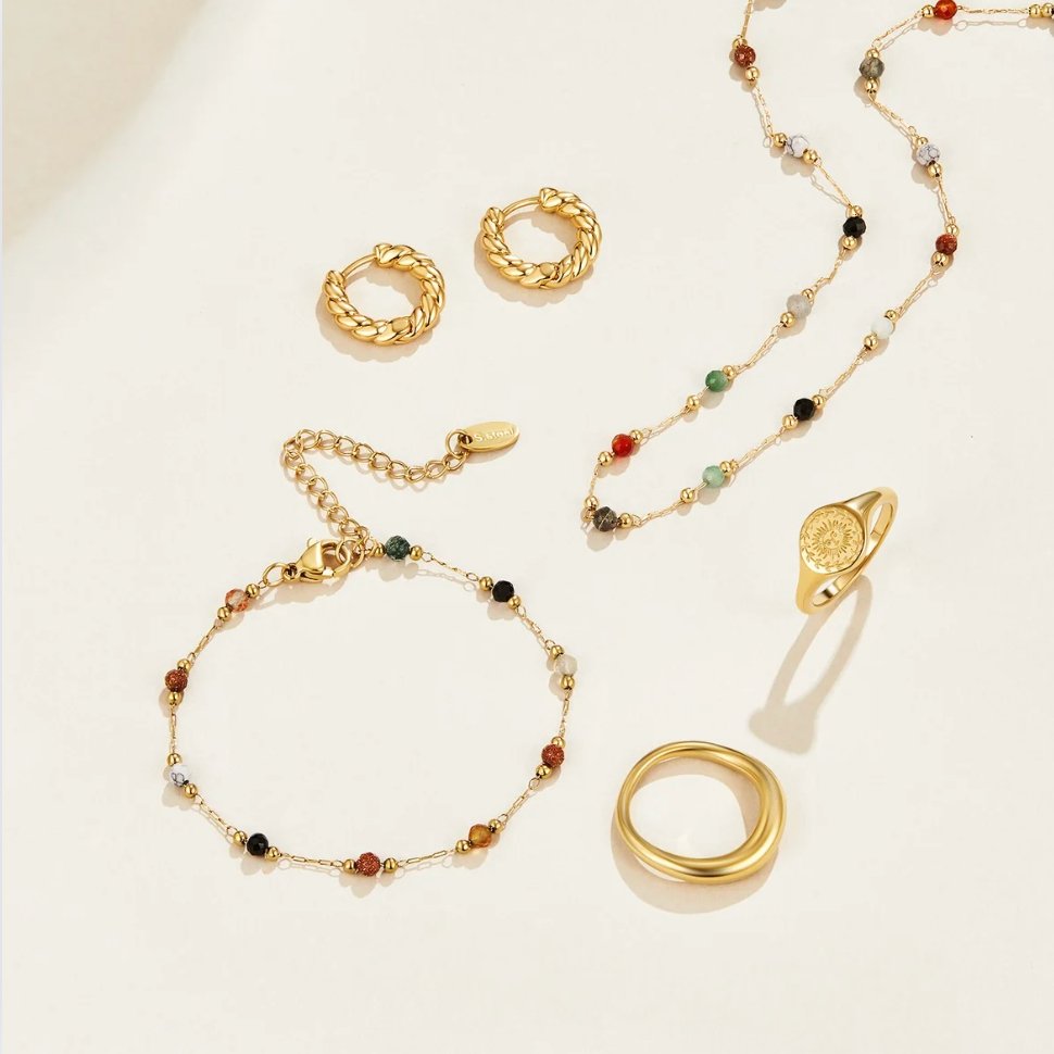 Collana Minimaliste con Pierre