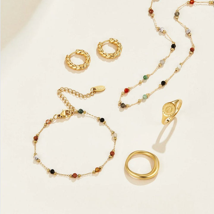 Collana Minimaliste con Pierre