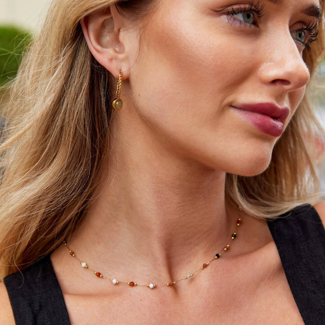 Collana Minimaliste con Pierre