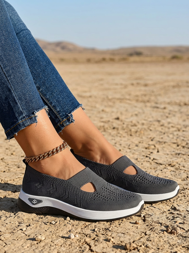 Sunday | Supportive Grigio Scuro Non Slip Orthopedic Comfort Sandali