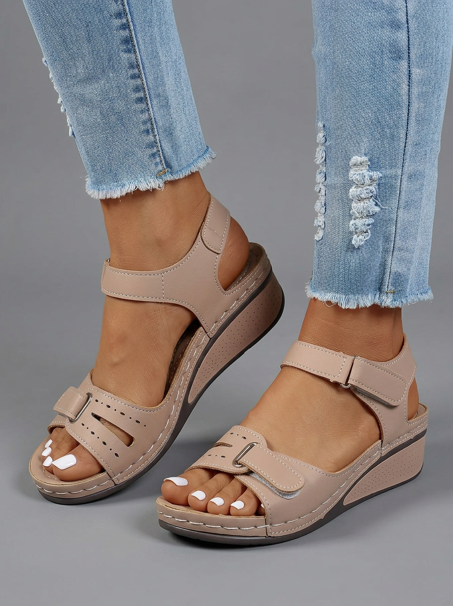 Marlo | Supportive Bianco Orthopedic Comfort Sandali