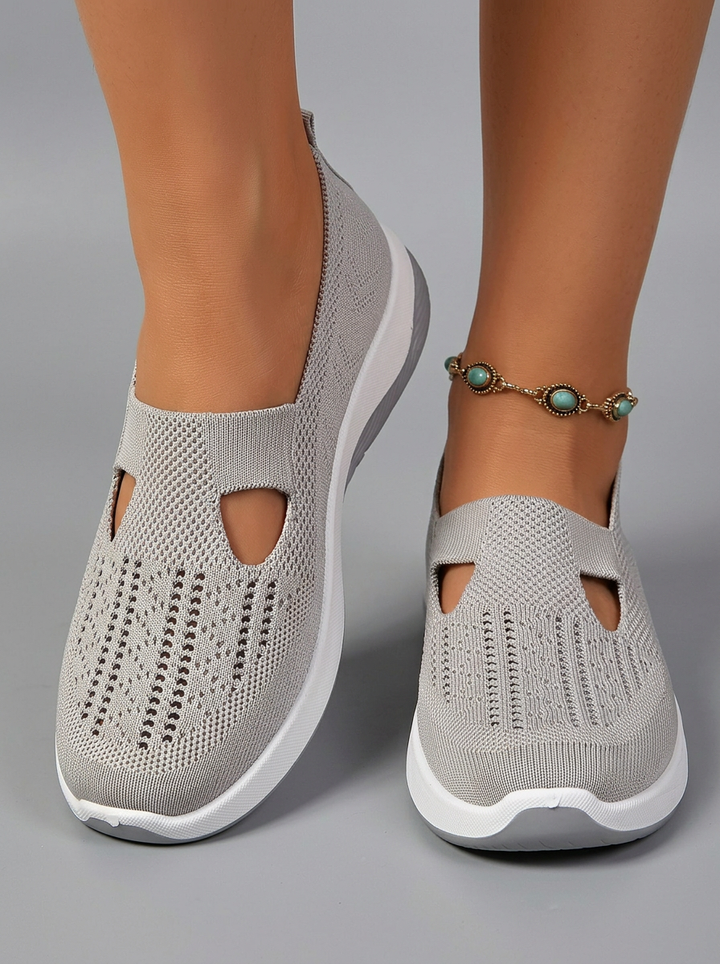 Ellery | Supportive Grigio Non Slip Orthopedic Comfort Sandali