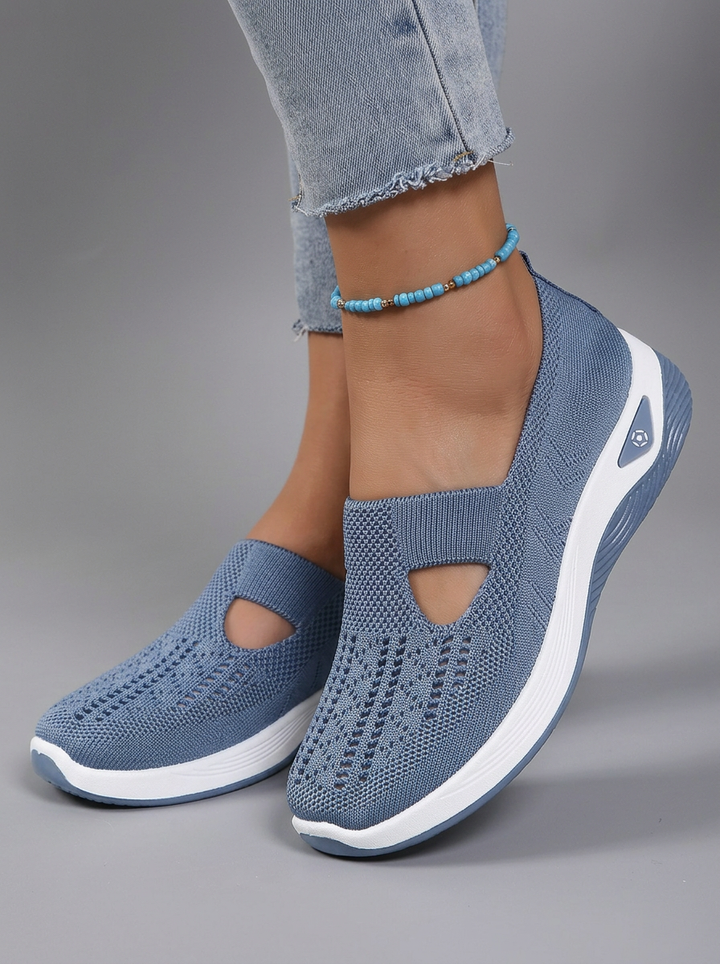 Darby | Supportive Blu Non Slip Orthopedic Comfort Sandali