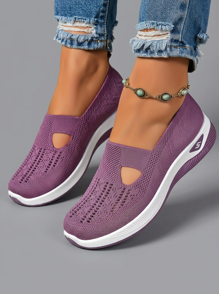 Bindi | Supportive Violet Non Slip Orthopedic Comfort Sandali