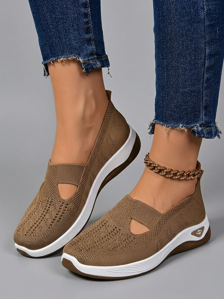 Amberley | Supportive Marrone Non Slip Orthopedic Comfort Sandali