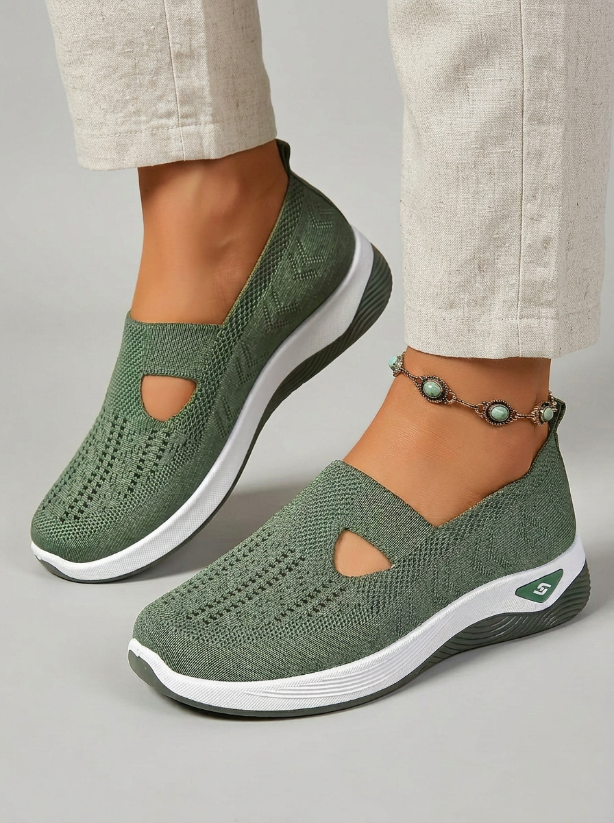 Tully | Supportive Verde Non Slip Orthopedic Comfort Sandali