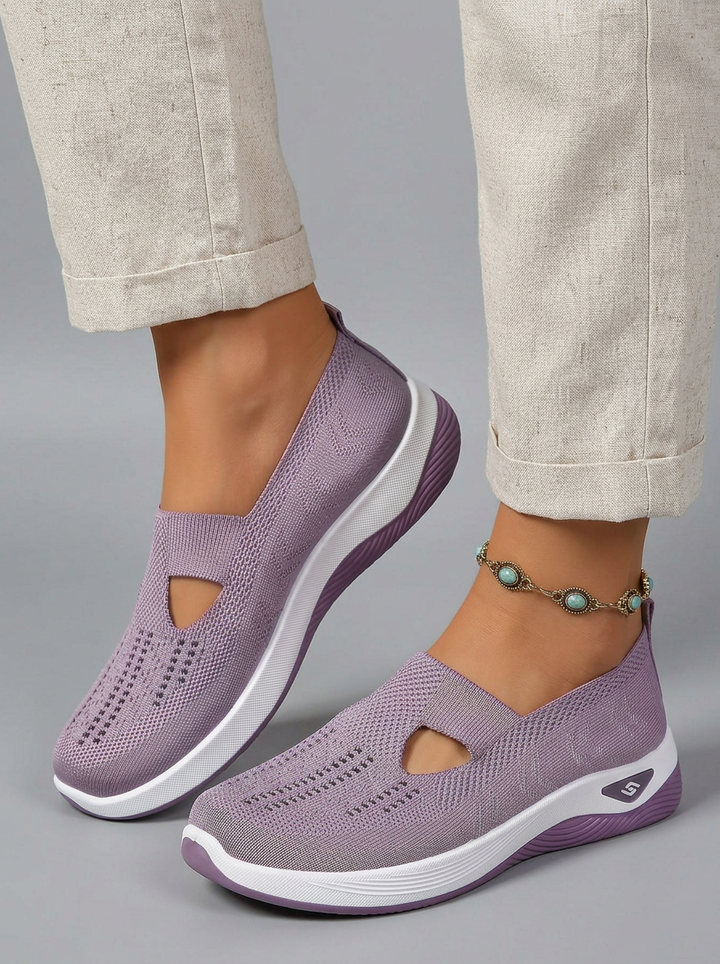 Vada | Supportive Lilac Non Slip Orthopedic Comfort Sandali