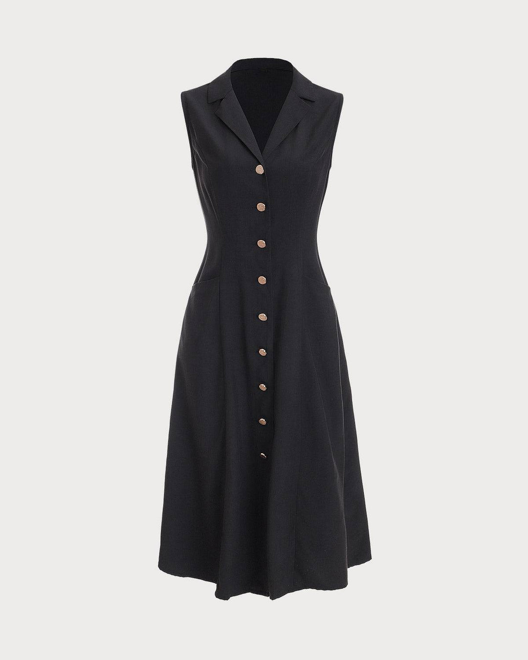 Nora | Elegante Scollo a V Tunic Midi Abito