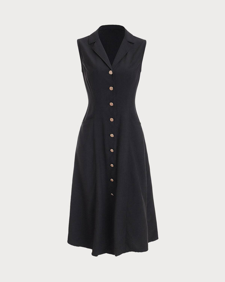 Nora | Elegante Scollo a V Tunic Midi Abito