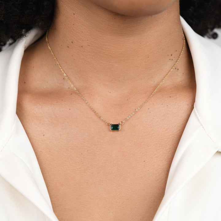 Collana Délicat con Émeraude