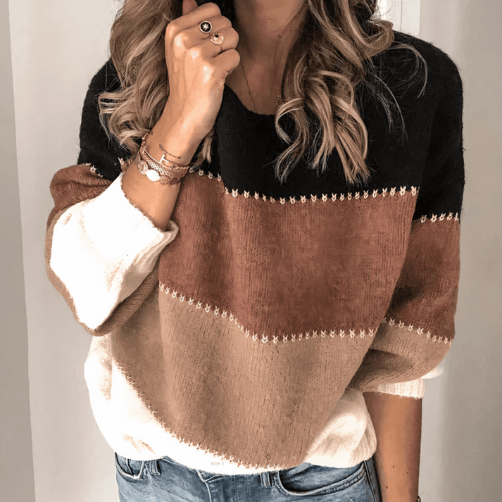 Ona | Colour Block Maglia Jumper