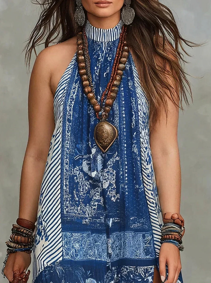 Isla | Maxi Abito Patchwork