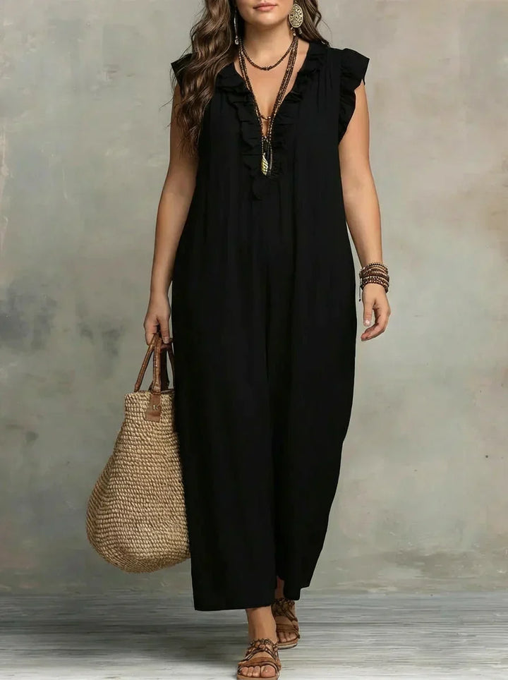 Sienna | Maxi Abito Boho con Balze