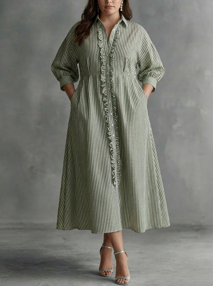 Elin | Maxi Abito a Righe