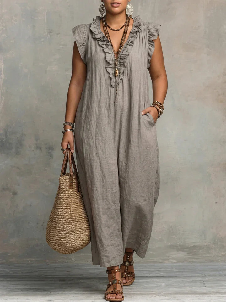 Sienna | Maxi Abito Boho con Balze