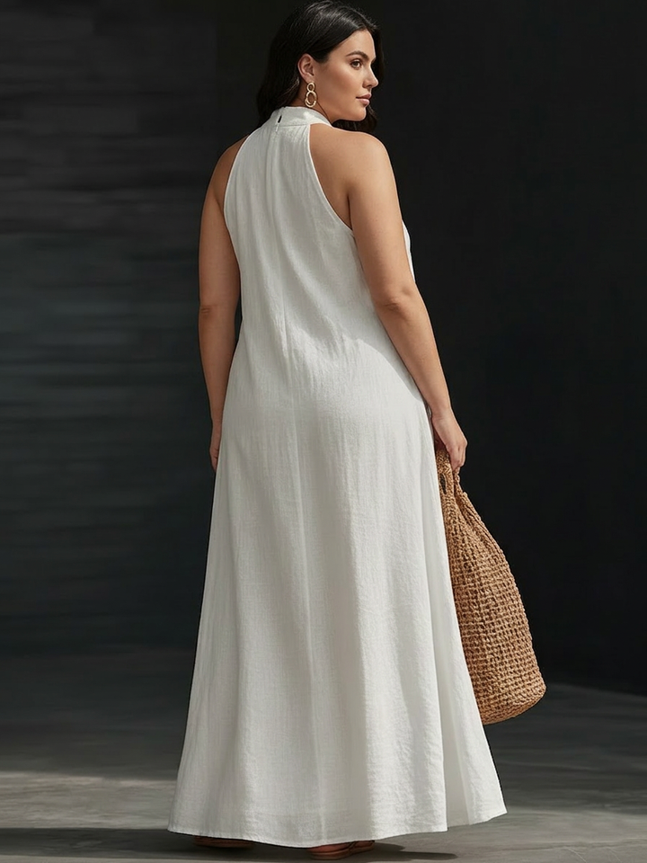 Aveline | Maxi Abito con Collo Halter