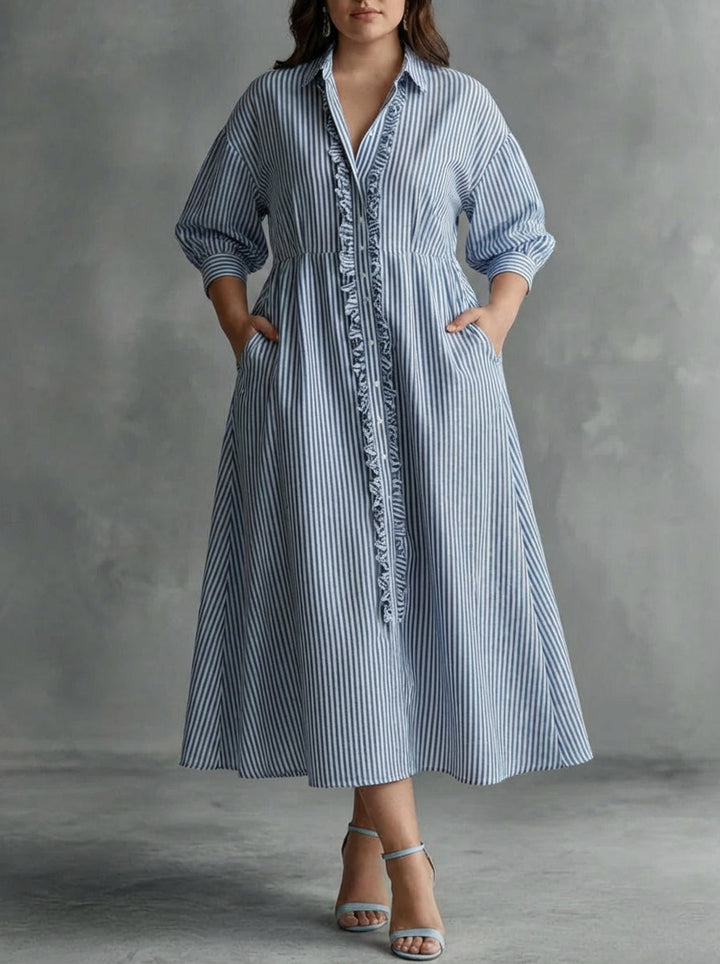 Elin | Maxi Abito a Righe