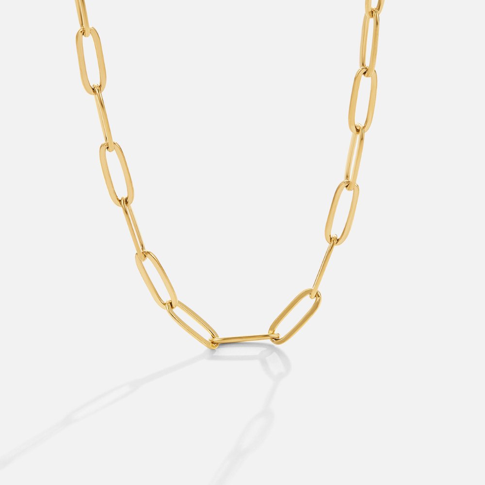 Collana a Catena Classico con Clip