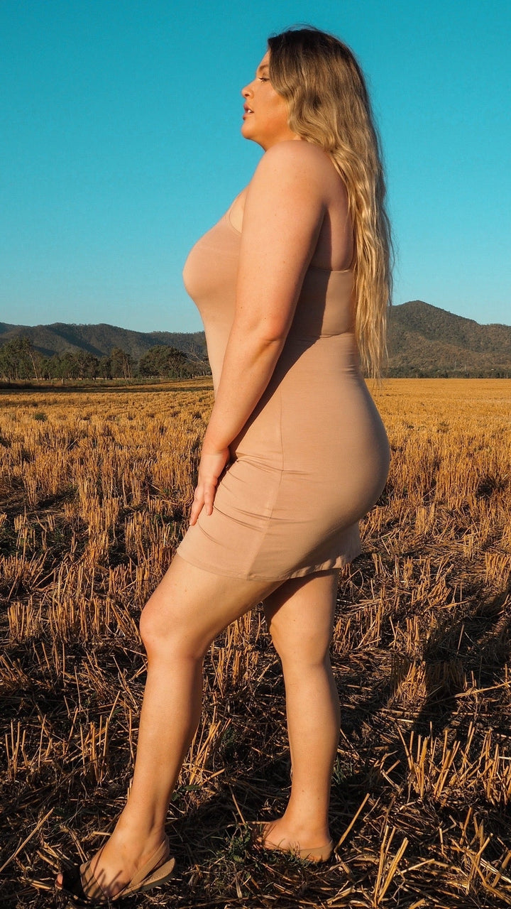 Kit | Almond Bamboo Slip Abito