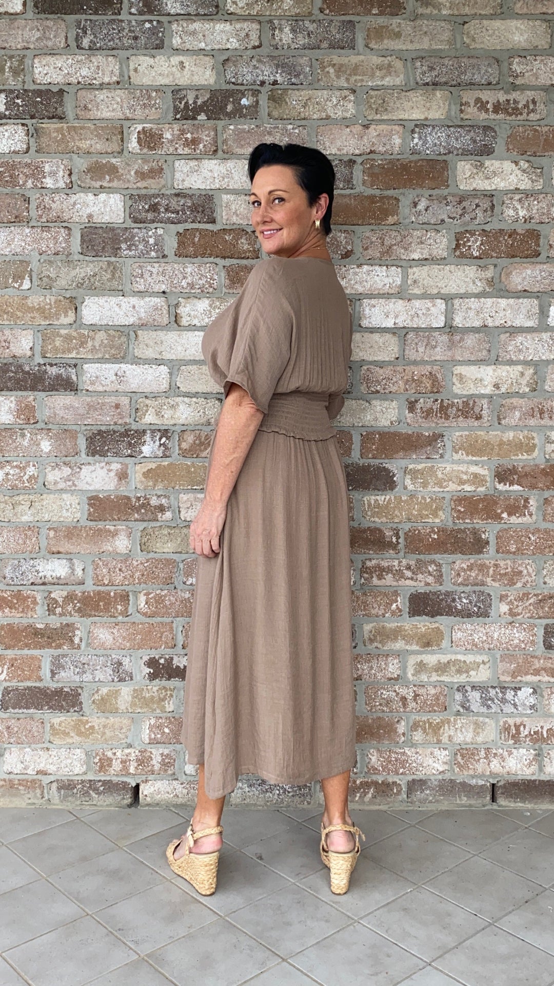 Penelope | Abito Midi Fluido