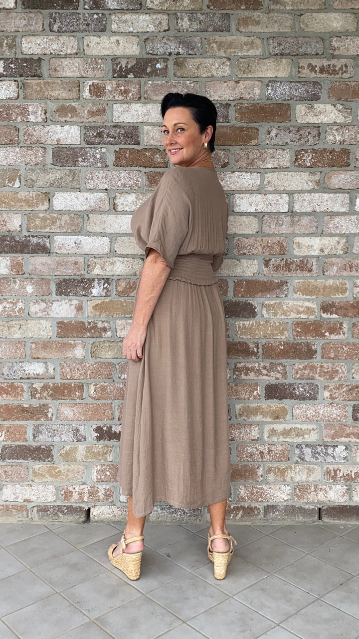Penelope | Abito Midi Fluido