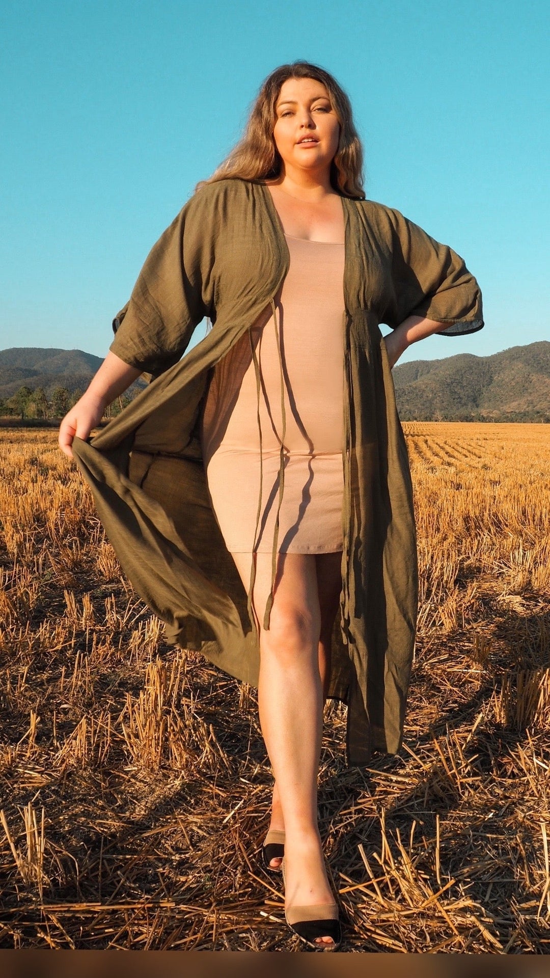 Kit | Almond Bamboo Slip Abito