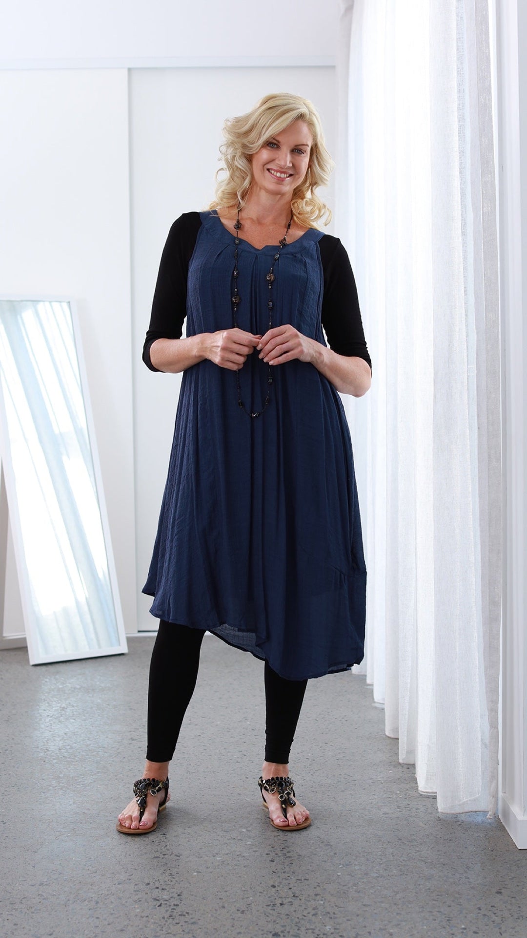 Eden | Maxi Abito Casual in Cotone