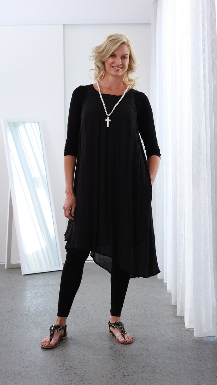 Faye | Abito Midi in Fibra di Bambù